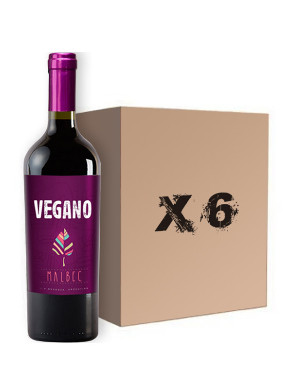Vegano Malbec Caja x 6